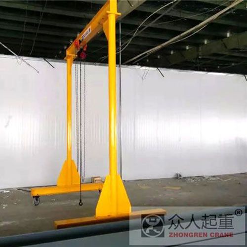 MS2T3S4H全手動(dòng)簡(jiǎn)易門架式起重機(jī)